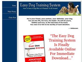 Go to: 55% Payout On Proven Dog Training System