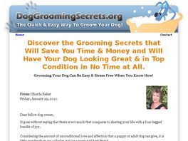 Go to: Dog Grooming Ebook And Audio Collection - Easy To Sell Product
