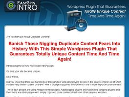 Go to: Spin Text Wordpress Plugin