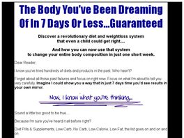 Go to: Eat Balanced Lose Weight - Converts 1 In 10 On Adwords!
