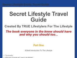Go to: Erotic Travel Guide - Ebook
