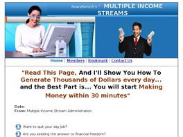 Go to: Multiple Income Streams.
