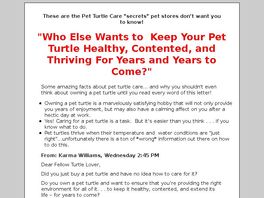 Go to: The Ultimate Guide To Pet Turtle Care