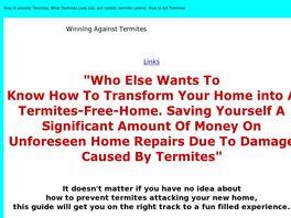 Go to: Winning Against Bed Bugs.