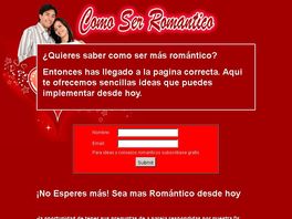 Go to: Como ser romantico