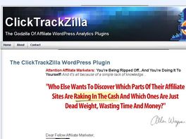 Go to: Clicktrackzilla - Conversion Tracking Wordpress Plugin
