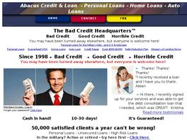 Go to: Personal Loans & Visa Approved At Abacus.