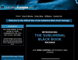 Go to: Subliminal Black Book