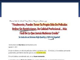 Go to: Crea Tu Propia Web De Peliculas O Videos Online - Uteli Theme