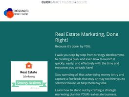 Go to: Real Estate Marketing Strategy Academy Online Course