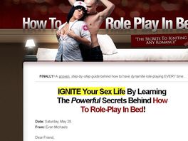 Go to: How To Role Play In Bed & Ignite Your Sex Life