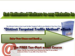Go to: Distinct Targeted Traffic Method! Easy Earner For Affiliates ...