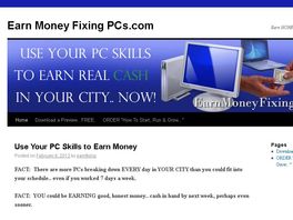 Go to: Use Your PC Skills To Start Earning Real Cash.. Now.