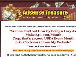 Go to: Adsense Treasures For Only $20 !