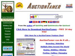 Go to: AuctionTamer Software Program.