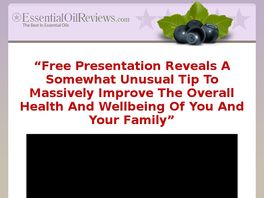 Go to: Essential Oil Reviews - great converting - high Epc