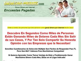 Go to: Spanish Paid Surveys! A Very High Converting, Huge, Untapped Market!