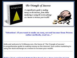 Go to: Triangle Of Success.