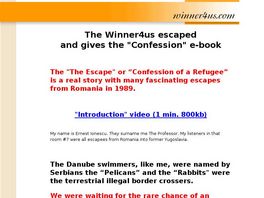 Go to: The Escape - Confession Of A Refugee From Romania In 1989