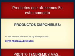 Go to: Programa De Ventas