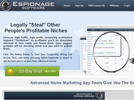 Go to: Espionage Software - Legally "steal" Top Google Rankings.