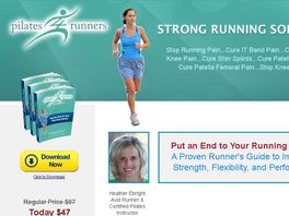 Go to: Running Injuries -high Conversion Lucrative Niche "pilates 4 Runners"