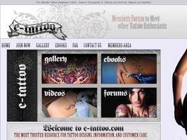 Go to: E-tattoo - Online Tattoo Gallery Database