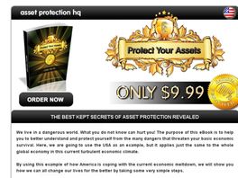 Go to: The Be$t Kept $ecret$ Of A$$et Protection Revealed - Earn 75%!