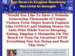 Go to: Top Search Engine Ranking Secrets In Google Revealed.