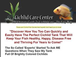Go to: The Complete Guide To Cichlid Care & Aquarium Maintenance