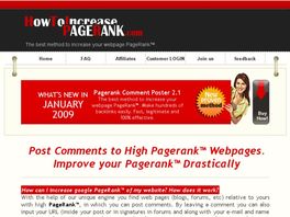 Go to: How To Increase Pagerank.