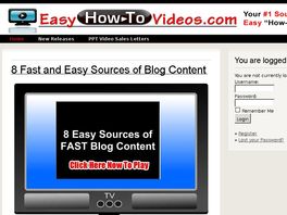 Go to: Easy How To Videos By Jim Edwards