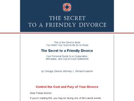 Go to: The Secret To A Friendly Divorce