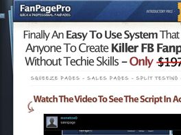 Go to: Fan Page Generator Pro