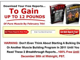 Go to: 21 Days To Fast Mass Building: Gain 12 Lbs Of Muscle In 21 Days!