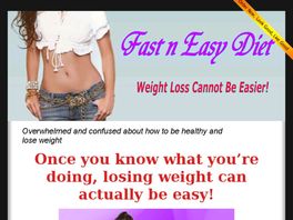 Go to: Fast And Easy Diet: Weight Loss Can't Be Easier.
