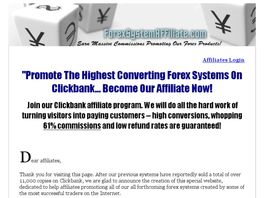 Go to: Forex Systems And Software (61% Commission).