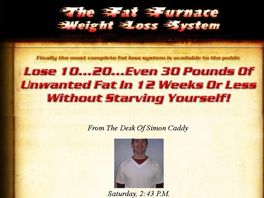 Go to: The Fat Furnace Weight Loss System