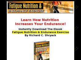 Go to: Fatigue Nutritition And Endurance Exercise.