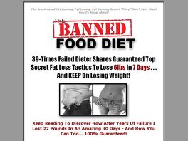 Go to: Banned Food Diet