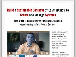 Go to: Build A Sustainable Business By Learning How To Create Systems