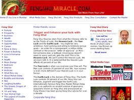Go to: Feng Shui Miracle