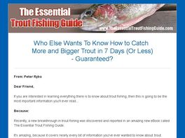 Go to: The Essential Trout Fishing Guide