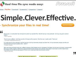 Go to: Real time file sync made easy
