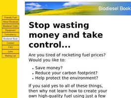 Go to: Biodiesel: The Ultimate Friendly Fuel.
