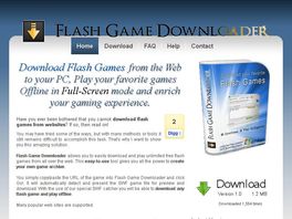 Go to: Flash Game Downloader - Huge Market! 75% Commission!!
