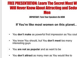 Go to: Attract Him Academy