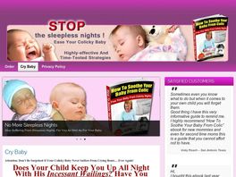 Go to: Stop Cry Baby, Colicky Baby, Colic, Parenting, High Converting