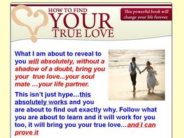 Go to: How To Find Your True Love