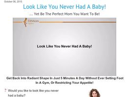 Go to: Fitmom System - Weight Loss Scheme For New Moms